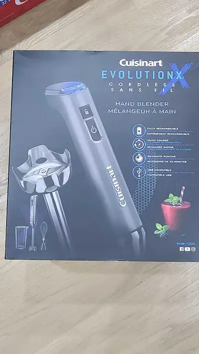 Cuisinart EvolutionX Cordless Hand Blender, View more