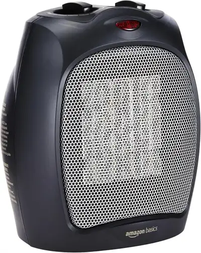 Amazon Basics Ceramic Space Heater, Portable Heater, View more