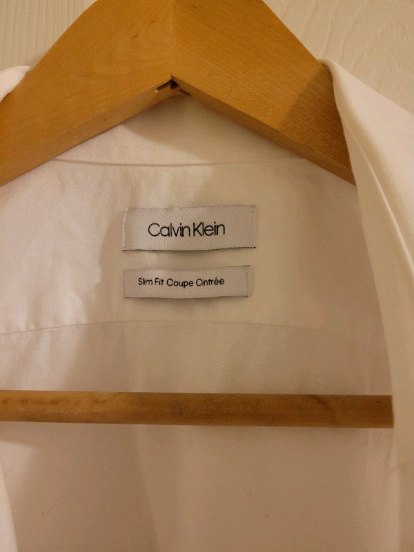Men's Cotton White Dress Shirt Size 15/33 in Men's in City of Toronto - Image 2