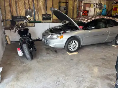 INDOOR MOTORCYLE STORAGE $65.00 Mo. ONLY 2 SPOTS LEFT ? Garage motorcycle storage IN BRENTWOOD N.W....