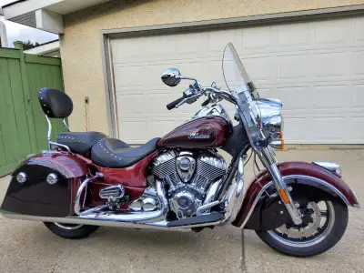 2021 Indian Springfield Motorcycle – Mint Condition | Fully Maintained | Garage Kept | One Owner Bea...