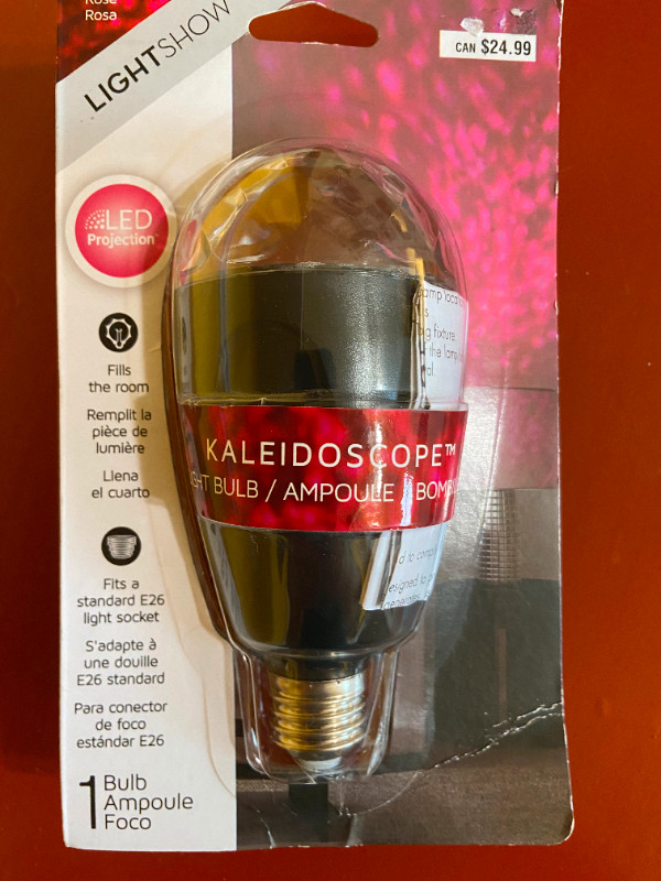 NIP Gemmy Lightshow Kaleidoscope LED Projection Bulb in Other in Oshawa / Durham Region - Image 2