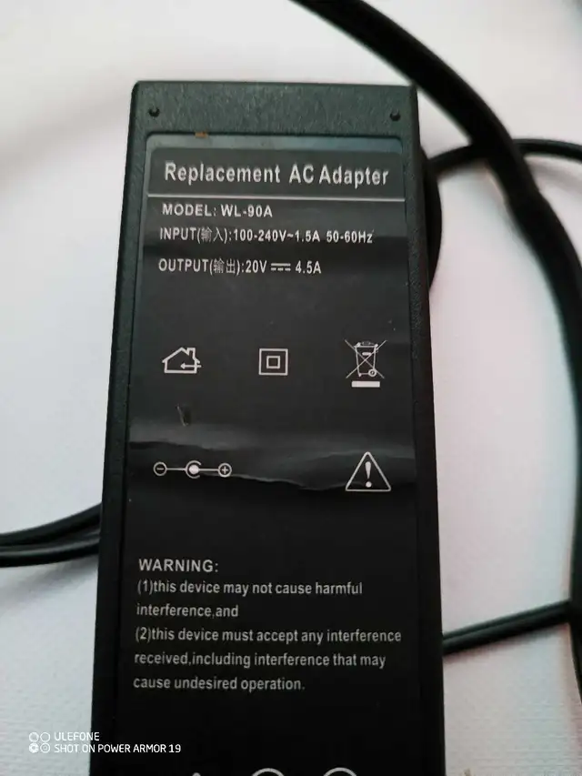 WL-90A AC Adapter for Lenovo laptop  in Cables & Connectors in Mississauga / Peel Region - Image 3