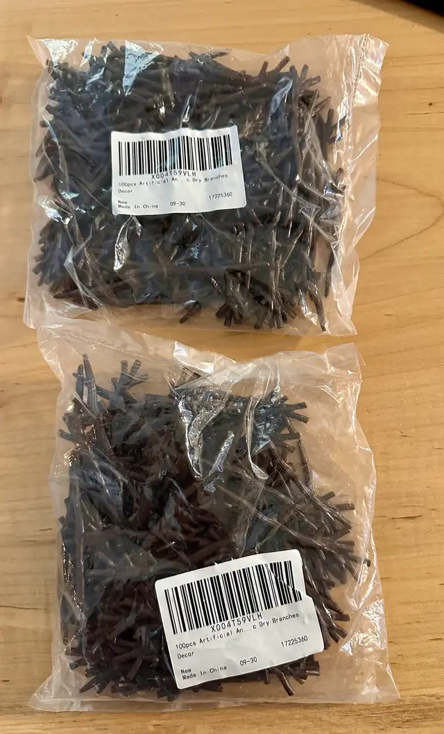 Plastic Snowman Arms for Crafters  - New in Package in Hobbies & Crafts in Kitchener / Waterloo - Image 3