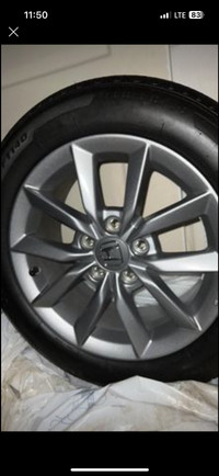 Honda Alloys (4)  firestone tires OEM 16 inch FT140 215/55R1