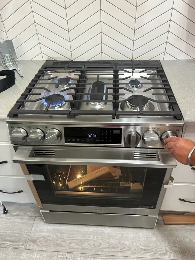 Appliances installation. 545241969281607685