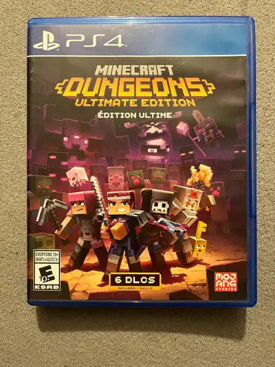 Minecraft Dungeons Ultimate Edition PS4, View more