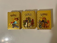 Pokémon packs - gold cards