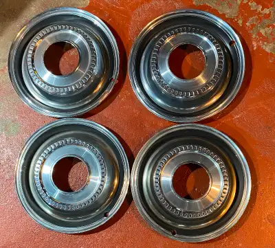 IF AD IS UP, THEY ARE AVAILABLE. I HAVE A SET OF 4 VERY NICE HUBCAPS FROM A SCOUT II ... 15 INCH WIT...