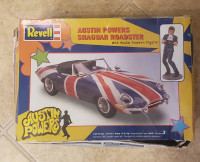 Austin Powers Shaguar Roadster model