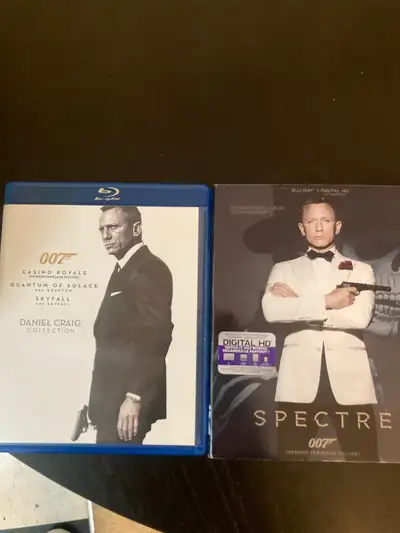 bluray James Bond 4 blurays take all for 8$, View more