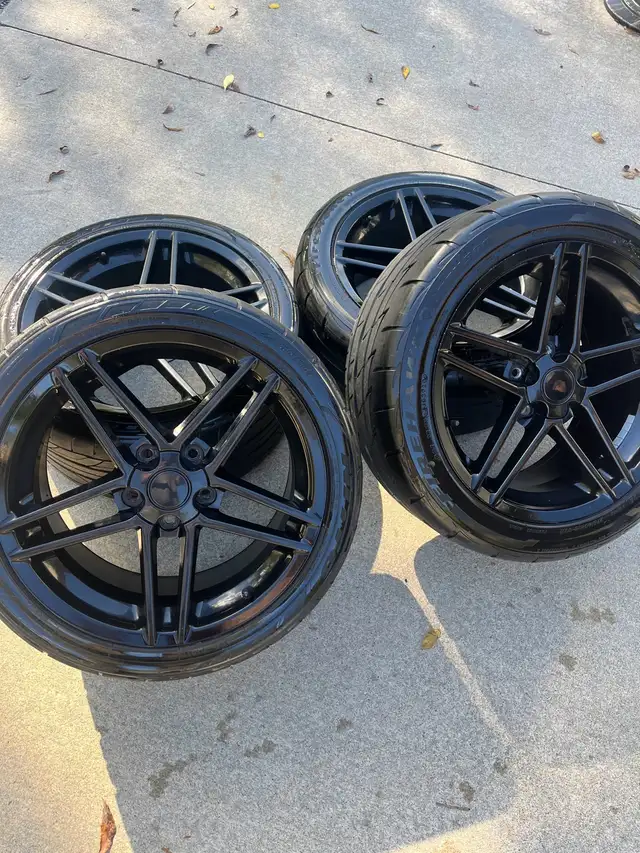18' inch 5x120.65 / 5x4.75 rims and tires in Tires & Rims in London - Image 6