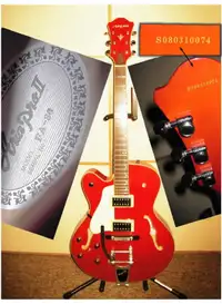 Guitare Semi- acoustique, gaucher ARIA FA-80, 580$  ou Échange