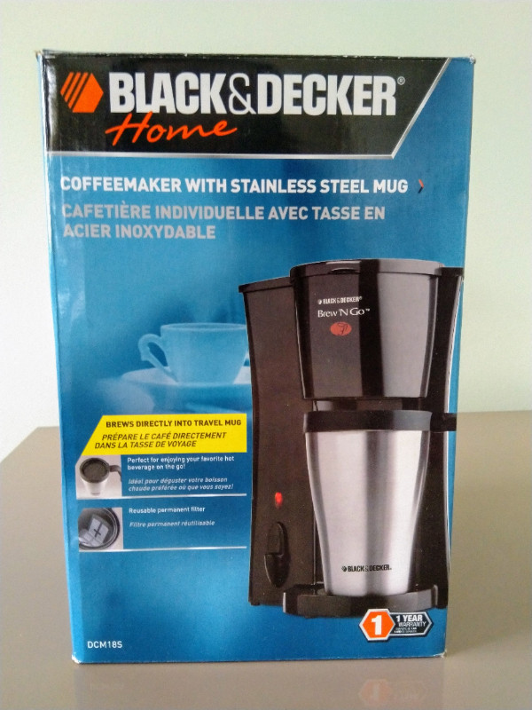 Black&Decker Expresso Coffee Maker, brand new $40 in Garage Sales in Markham / York Region