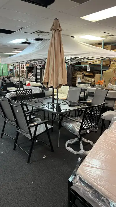 $299-$399, beautiful 6pc or 8pc dining patio set, View more