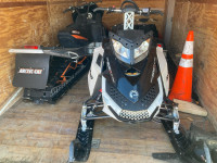 2 snowmobiles for the price of one