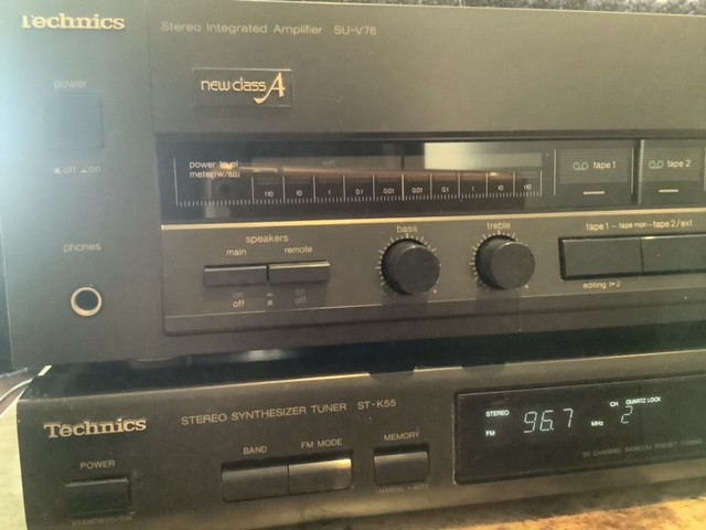 Vintage Technics: SU-V76 Integrated Amp, w/ST-K55 Tuner Exc.Cond in Stereo Systems & Home Theatre in Peterborough - Image 3