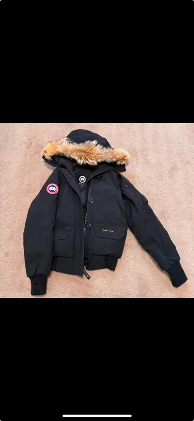 Canada Goose Black Bomber Jacket, View more