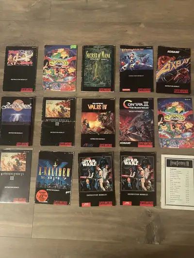 SNES manuals, View more