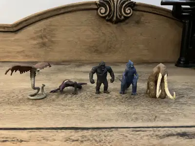 MonsterVerse Godzilla vs Kong - 2 Inch Mini Monster Figures, View more