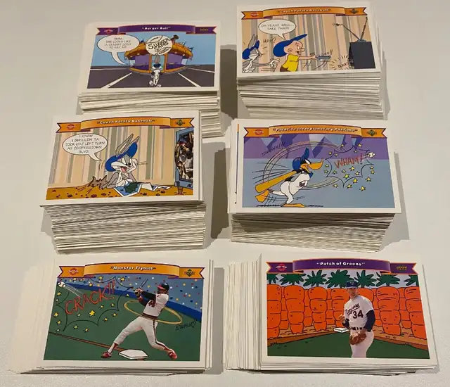 1990-91  UD Looney Tunes (450) CARD LOT - Reggie Jackson x45  in Arts & Collectibles in City of Montréal - Image 2