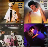 RICK SPRINGFIELD VINLY ALBUMS (ORIGINAL 1980 & 1982 PRESSINGS)