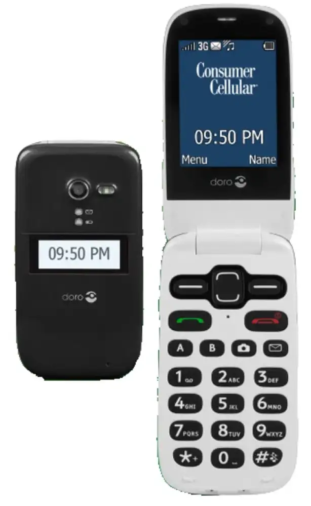 DORO PhoneEasy 626 Unlocked Flip Phone in Cell Phones in Guelph - Image 2