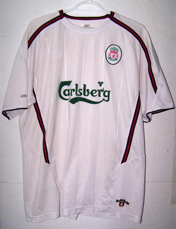 Maillot / chandail de foot / soccer Liverpool FC 2003-2004 - XL dans Soccer  à Lévis