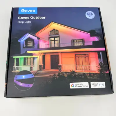 Brand New 65.6ft Govee Outdoor LED Strip Lights, View more