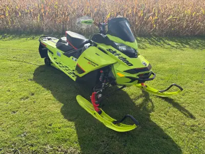 2020 skidoo renegade xrs 850 in great shape. 2 windshields stock sled 7300km. 1.25 ripsaw track $860...