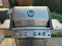 Napoleon 6-burner natural gas stainless steel barbeque