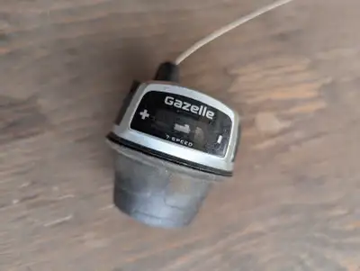 Gazelle 7 speed shifter, View more