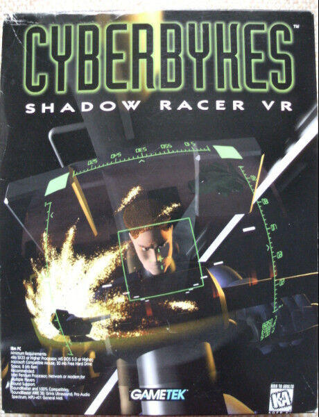 PC Game: CYBERBYKES: Shadow Racer VR (1995) in PC Games in Calgary