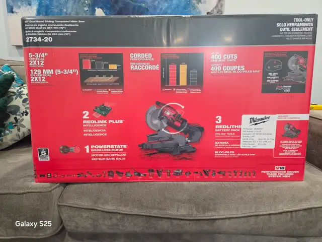 Milwaukee Cordless 10" Mitre Saw. in Power Tools in Mississauga / Peel Region - Image 2