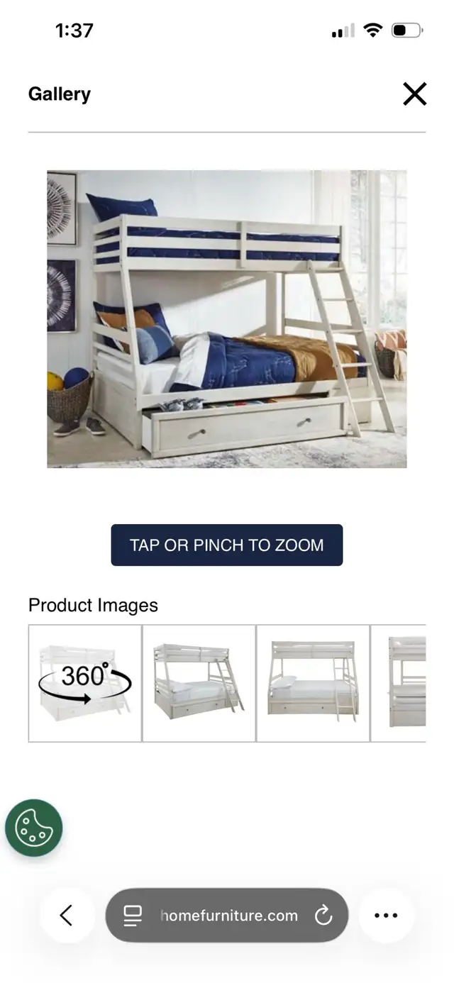 Bunk bed single over double  in Beds & Mattresses in Charlottetown - Image 2