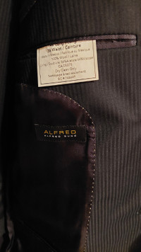 Alfred Sung Slim Fit Suit
