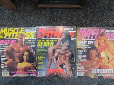 3 Muscle and Fitness magazines, View more