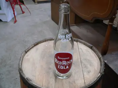 plusieurs bouteille antique et de collections photo 1 et 2 bouteille red rock cola # 5214.1 très bel...