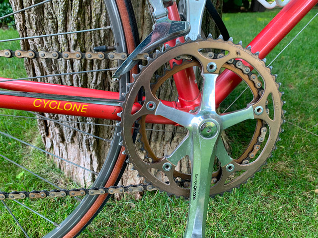 Vintage Steve Bauer Cyclone race bike in Road in Oakville / Halton Region - Image 4