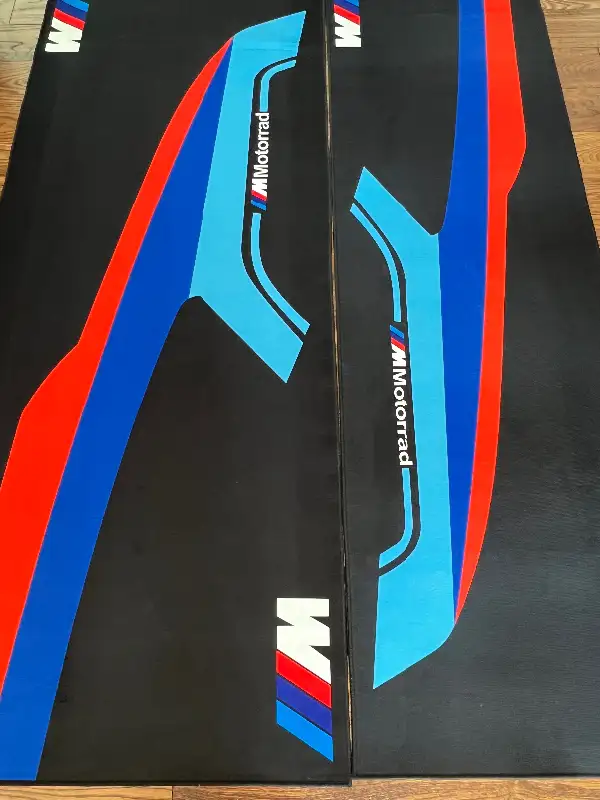 BMW Motorrad Motorcycle display carpets garage show room rug mat in Other in Barrie - Image 2