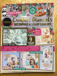 Comfort Blankets Decoupage & Stamp Card Kit