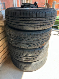 Toyota Corolla Tires and rims in perfect conditions