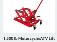 Motorcycle/ATV lift