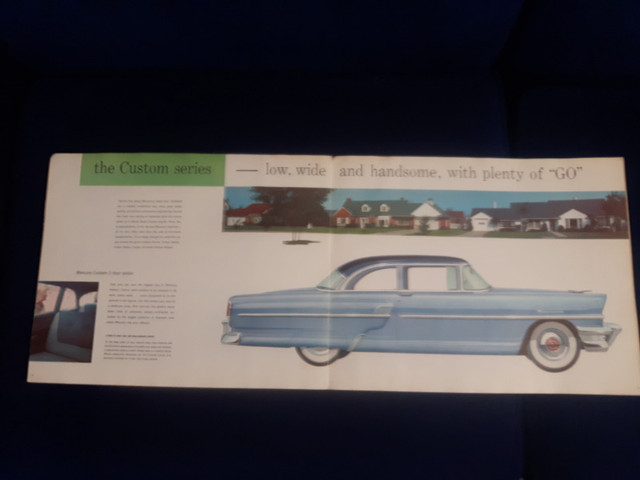 1955 Mercury showroom sales brochure Montclair Monterey Meteor in Other Parts & Accessories in St. Catharines - Image 2