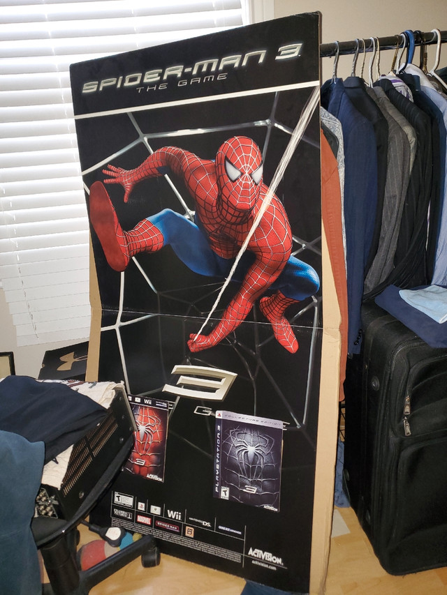 Spiderman 3 Original Advertising Board Collectible Very Rare in Arts & Collectibles in Oshawa / Durham Region - Image 3