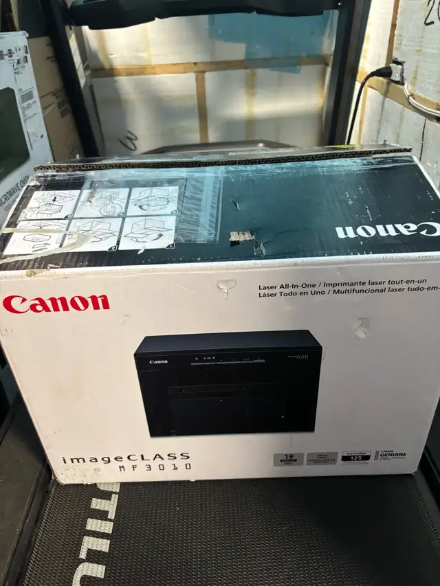 Canon imageClass MF3010 Monochrome All-In-One Laser Printer in Printers, Scanners & Fax in Cambridge - Image 9
