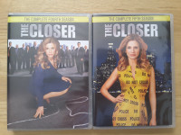 DVDs TV Series:  The Closer. Seasons 4 and 5.  $15