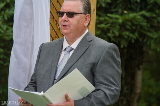 Rev. Duane Copeland - Wedding Officiant in Wedding in Moncton