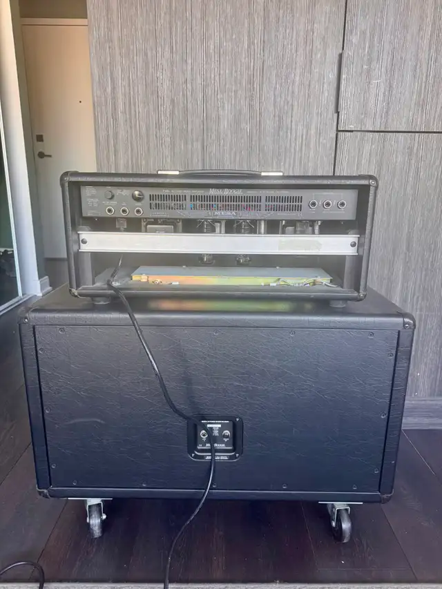 Mesa Boogie F-50 Head with 2 x 12 Mesa Boogie Speaker Cab in Amps & Pedals in City of Toronto - Image 3