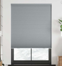 Cordless blackout blinds- new never installed (colour white)